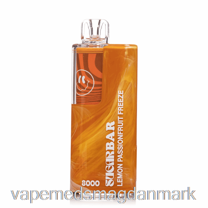 Vape Uden Nikotin Sukkerbar Sb8000 Engangs Citron Passionsfrugt Fryser